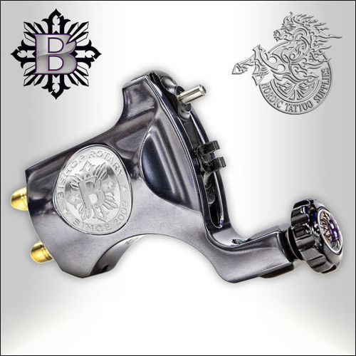 Bishop Rotary V6 - Gun Metal Grey - Clipcord, 3,5mm Stroke